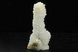 Sparkling Quartz Chalcedony Stalactite Formation - India #250212-1